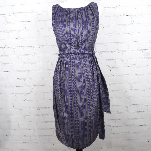 Anthropologie Dresses & Skirts - ANTHRO Eva Franco Deco Geo Design Midi Dress 4